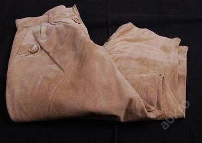 Kalhoty dámské kožené, vel. 36 -(FO 1336 )