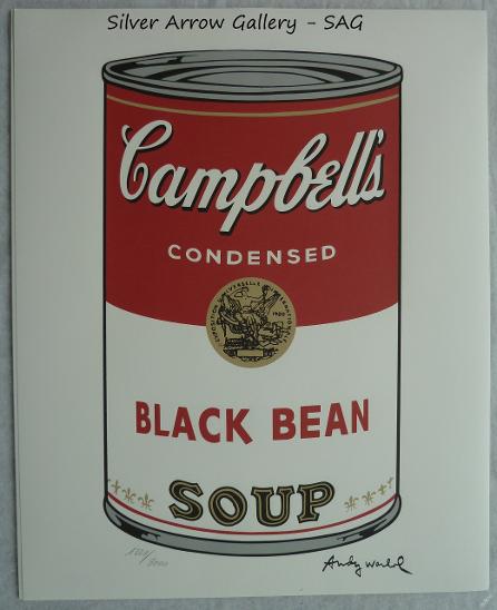 Andy Warhol - Campbell´s Soup - Black Bean Soup