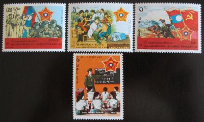 Laos 1989 Lidová armáda Mi# 1131-34 Kat 10€ 0078