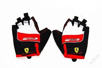 Inline Skate rukavice Ferrari s poutky FLKA56583 vel. L