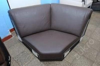 Sofa nerozkládací 90 x 90 cm,koženka (3262)