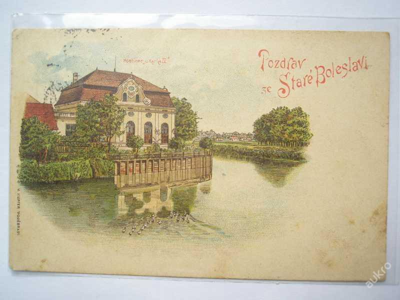 Stará Boleslav - Pohľadnice miestopis