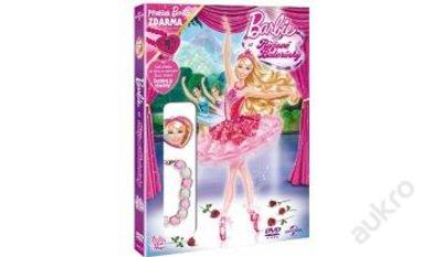 DVD Barbie a růžové balerínky+náramek s přívěskem