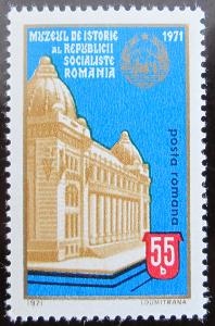 Rumunsko 1971 Muzeum rum. historie Mi# 2927 0667
