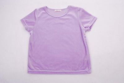 Dívčí tričko s kr. rukávem, fialové, vel.104-110