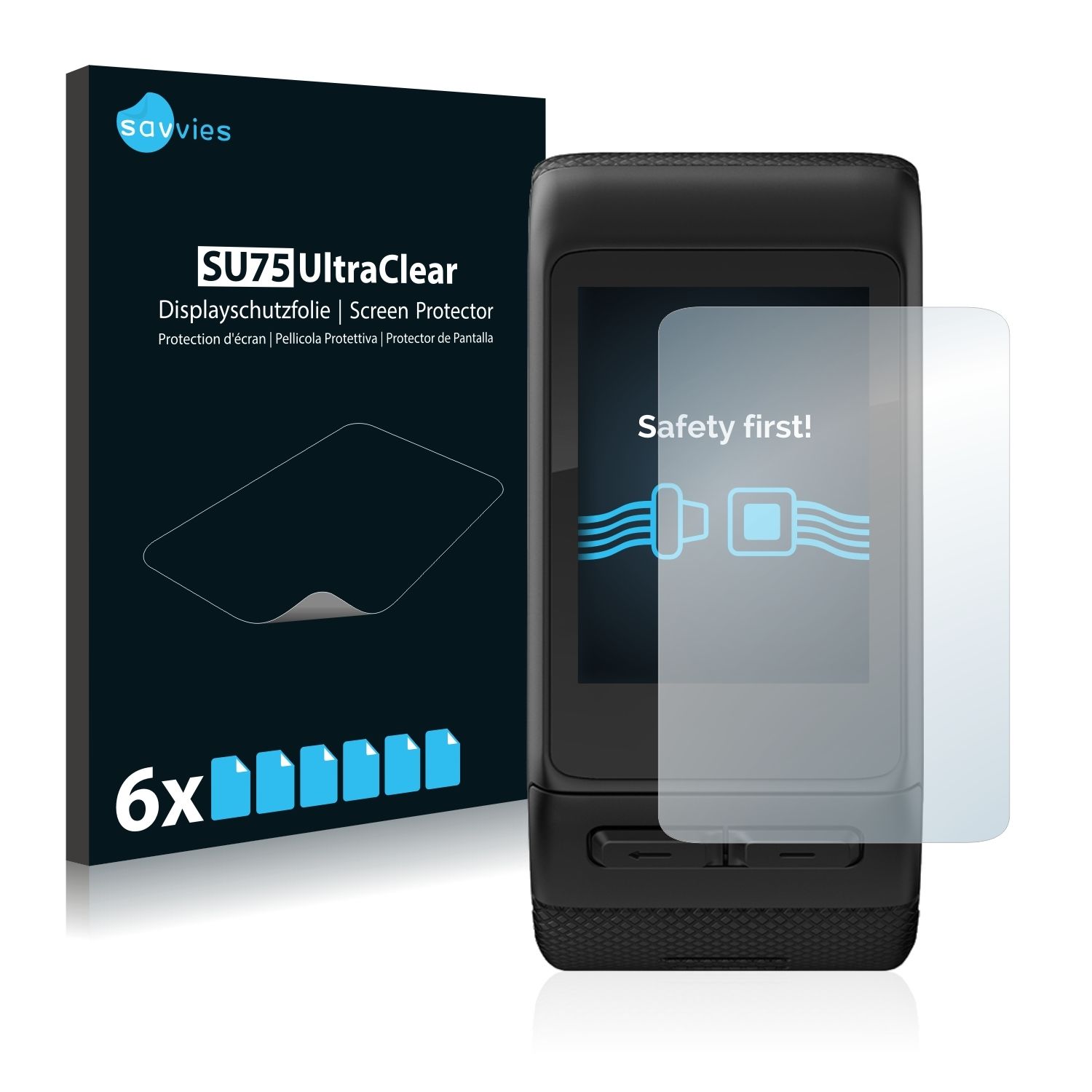 6x Ochranná fólia - Garmin Vivoactive HR - Mobily a smart elektronika