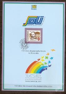 Slovensko 1995 NL14 - nálepný list