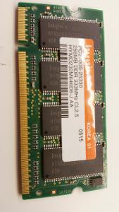 Paměť do NB 256MB DDR SO-DIMM 333Mhz Hynix