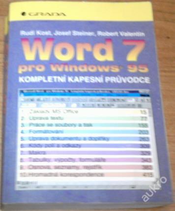 Word 7 - kompletní kapesní průvodce - Knihy