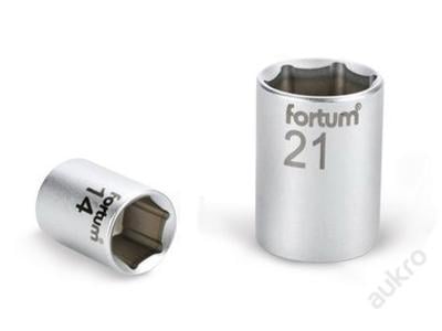 Hlavice FORTUM nástrčná 1/4", 14mm , L 25mm