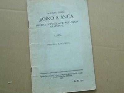 Driml: Janko a Anča, sbierka dětských divadlo 1932