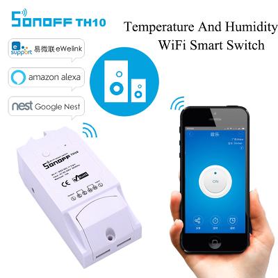 WiFi termostatický modul pro řízení teploty a vlhkosti Sonoff TH10