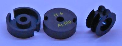 hrníčkové jádro AL 100  H6  s kostřičkou