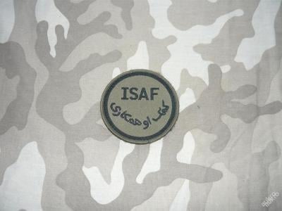 Nášivka ISAF org. brit. armáda