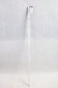 Záclonová kolejnička U profil 130cm bílá (4078)