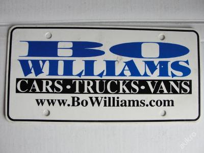 Plastová cedule - BO Williams - Cars - Trucks - Vans