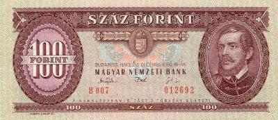 MADARSKO 100 Forint 1993 P-174b UNC