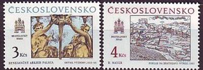 2812-13 Bratislavské motivy 1987