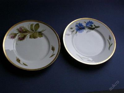 ROSENTHAL- dva ručně malované sběratelské talíře!