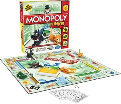 stolní dětská desková hra Monopoly junior