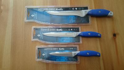 Velmi ostrý nůž Little Cook -MM+MV+VM 20+24+28cm