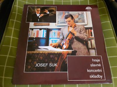 Gramofonová LP deska JOSEF SUK Housle koncerty