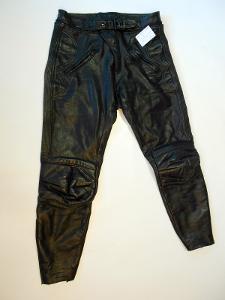 Kožené kalhoty MQP vel. 52/l - pas: 80 cm 