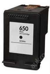 tisková kazeta HP650bk / HP 650 XL -černá, 17ml, přímo od výrobce, DPH