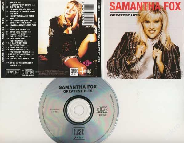 Samantha Fox Cd Greatest Hits Pop Aukro 