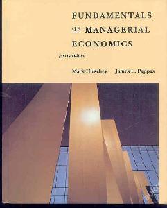 Hirschey Mark- Fundamentals of Managerial Economic