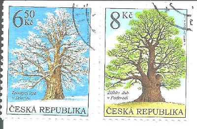 Ochrana přírody - chráněné stromy 2004, raž. zn.