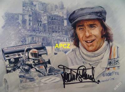 F1 - Jackie Stewart - reprint/kopie 13x18 cm/2