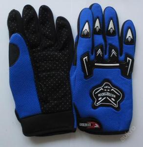 Enduro, skútr a cyklo rukavice, modré(3), vel - XL