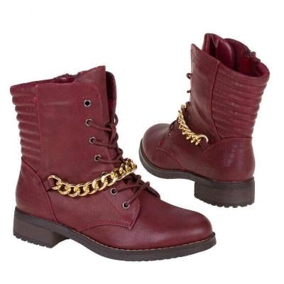 Kotníčkové boty AKCE (36) 661-1-red