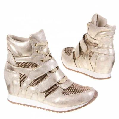 Kotníčkové boty Letní zlaté AKCE (39) H143-gold