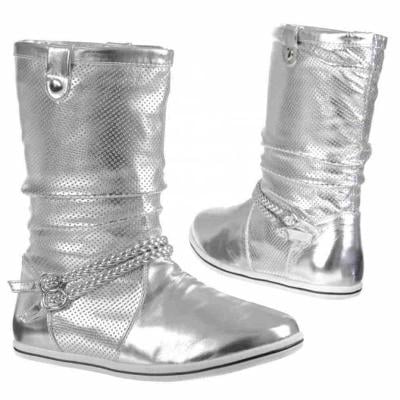 Kotníčkové boty Nová kolekce (41) 3777C-silver