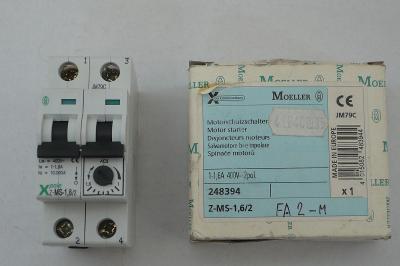 Motorový jistič Moeller Z-MS-1,6/2 dvoupólový