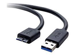 Kvalitný prepojovací 75cm kábel micro USB 3.0 pre prenosné disky a GSM - undefined