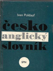 Ivan Poldauf Česko-Anglický slovník 1972