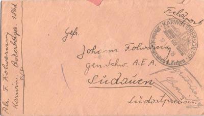 Polní pošta - 27.1.1944 - celistvost