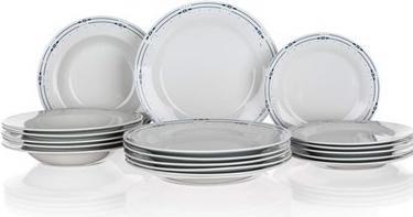 18D sada procelánových talířů Banquet SANSA - Nekompletní (BC 899 Kč)