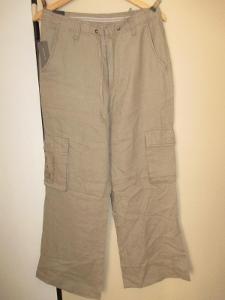 Plátěné kalhoty s visačkami zn. River Islands W30 L30 76 cm /nenošené 