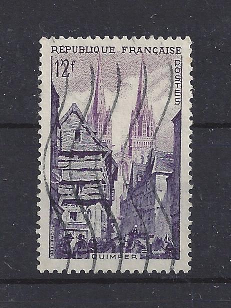 Francie - katedrála St. Corentin - Známky