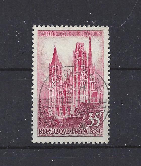 Francie - katedrála v Rouen - Známky