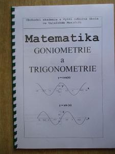 Zahradníček Marek - Matematika goniometrie a trigonometrie