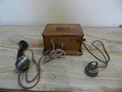 Nástěnný Telefon Thomson Houston Ericsson Paris Francie 1911