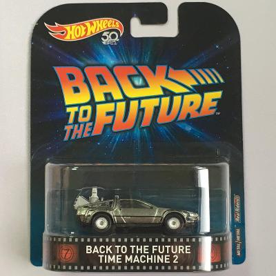 Back to the future - Time machine 2 - DeLorean - Hot Wheels RealRiders