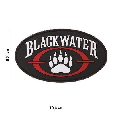Nášivka BLACKWATER - 3D PVC