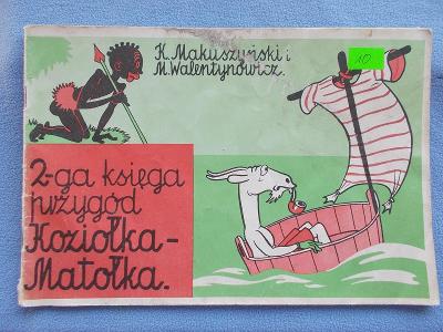 Polsko Ikona Komiku Kozlík Koziolek Matolek 2. kniha Na cestách 1987