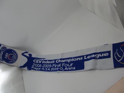 Šála Volejbal Liga mistrů cev indesit champions league 2008-09